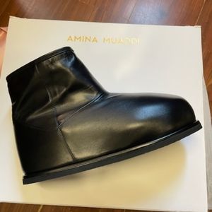 Amina Muaddi Moon boots